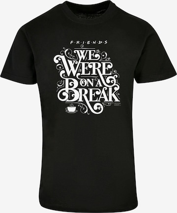 T-Shirt 'Friends - On A Break' ABSOLUTE CULT en noir : devant