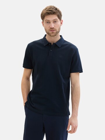 TOM TAILOR Poloshirt in Blau: predná strana