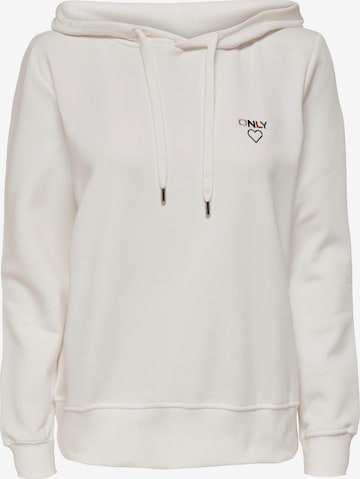 ONLY Sweatshirt 'Noomi' in White: front