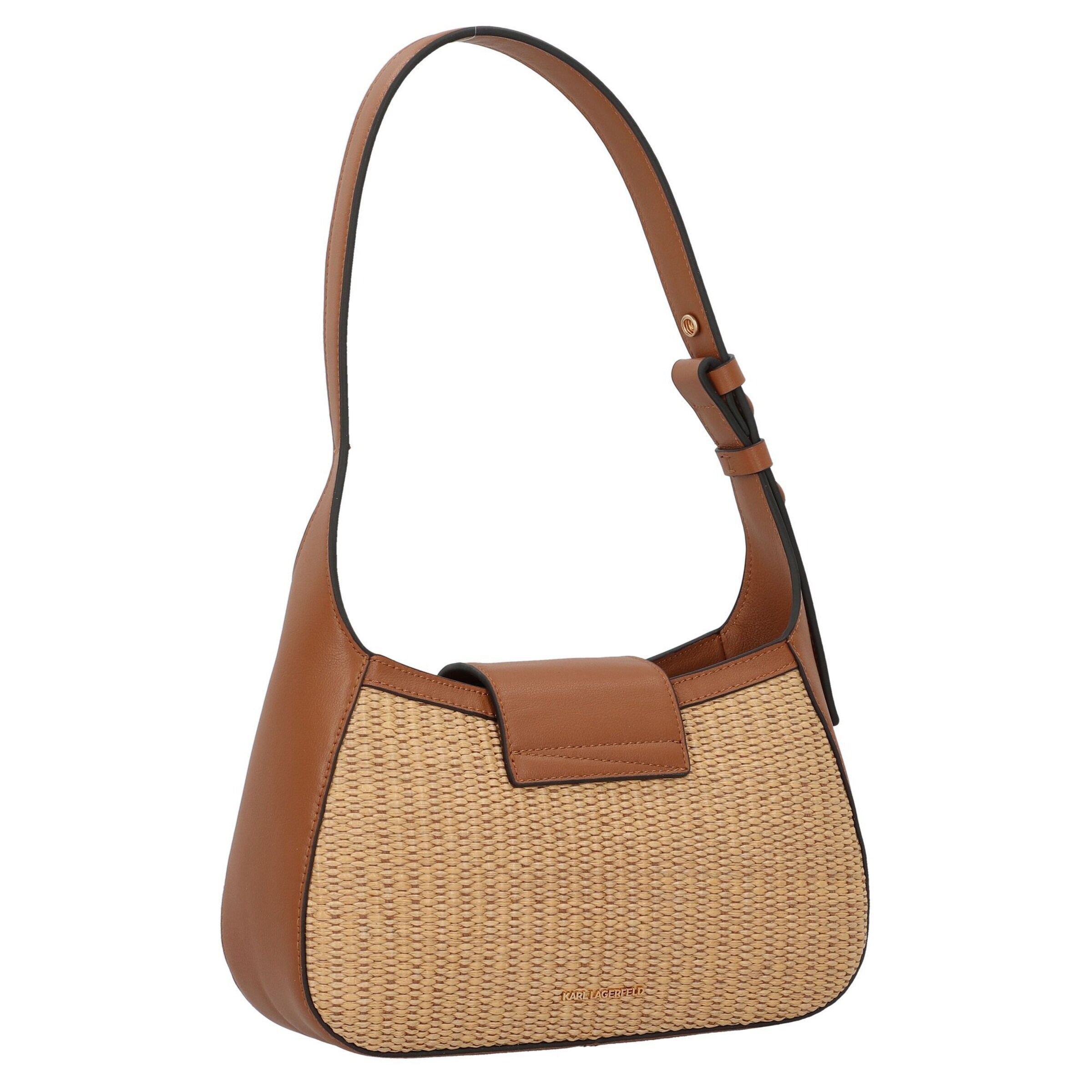 Karl Lagerfeld Schultertasche in Braun