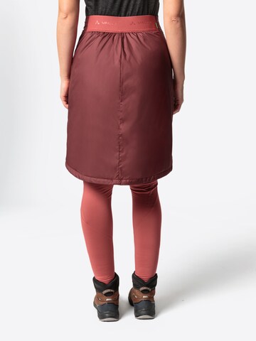 VAUDE Sports skirt 'Neyland' in Red