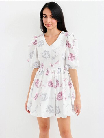 Bigdart Dress in Beige: front