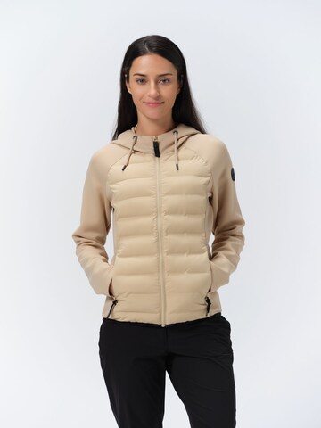 ICEPEAK Outdoor Jacket 'Ashburn' in Beige: front