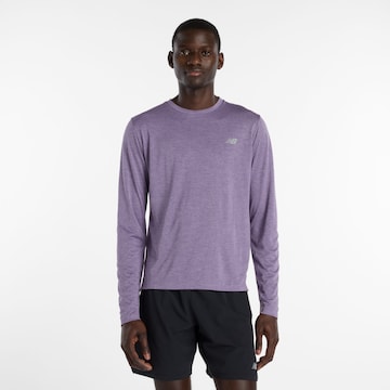 new balance Funktionsshirt 'Athletics' in Lila: Vorderseite