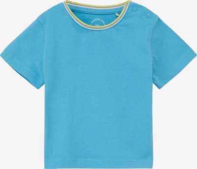 s.Oliver T-Shirt en bleu clair / jaune clair / blanc, Vue avec produit