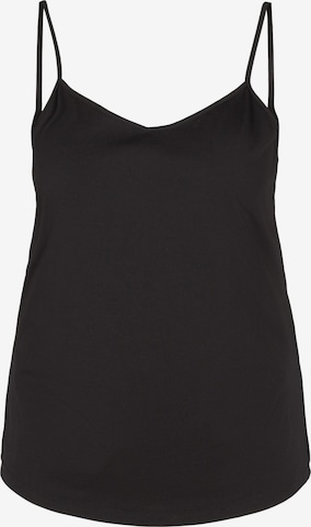 Zizzi Top in Black: front