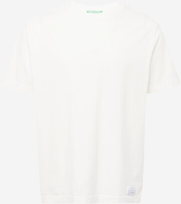 UNITED COLORS OF BENETTON Shirt in White: front