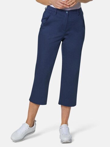 Regular Pantalon Goldner en bleu : devant