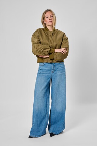 My Essential Wardrobe Overgangsjakke 'Helga' i grøn