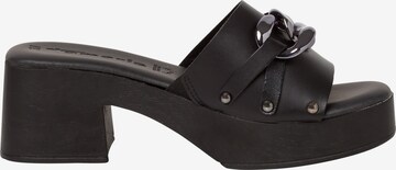 TAMARIS Mules in Black