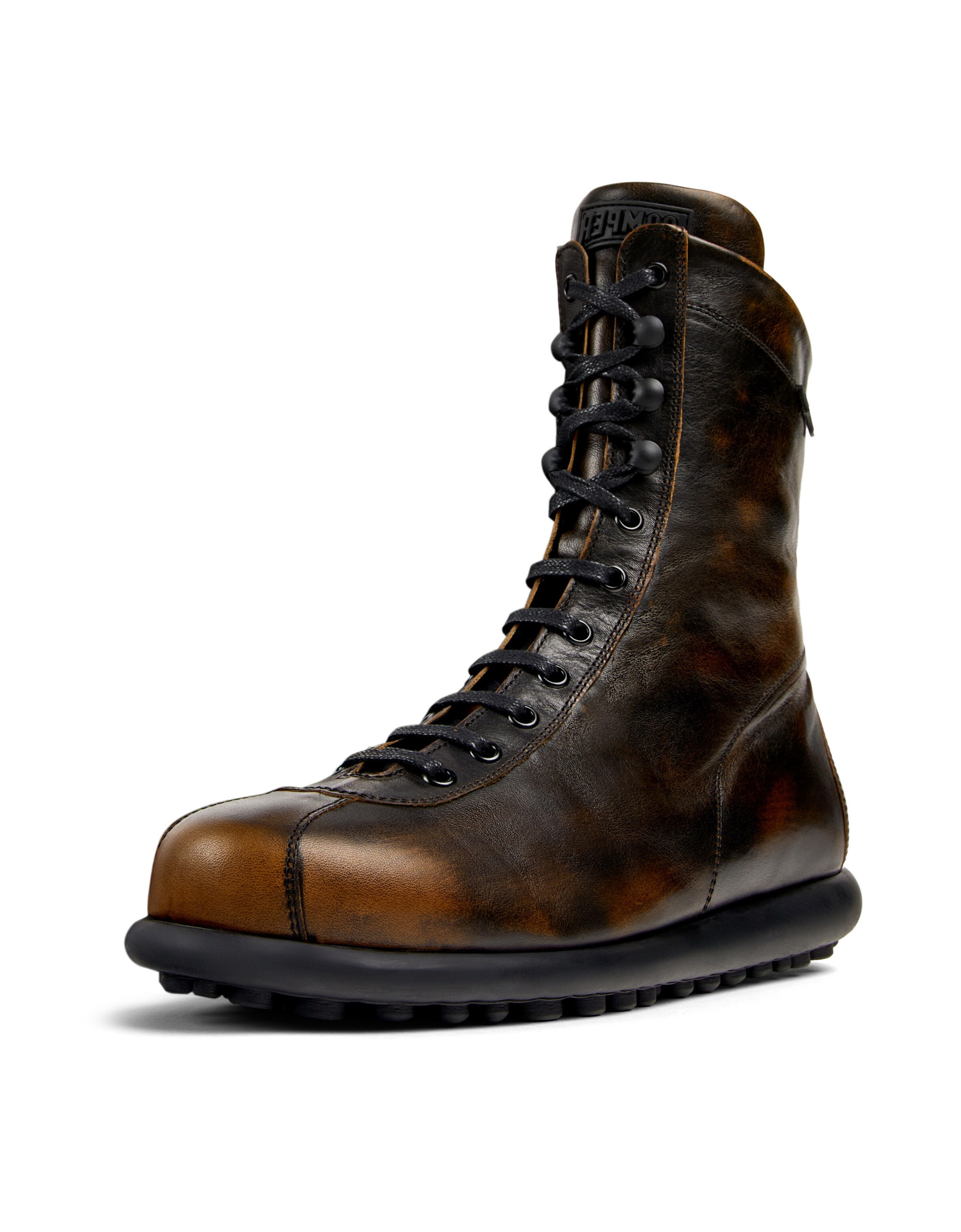 CAMPER Schnürstiefel 'Pelotas Ariel' in Braun: Vorderseite