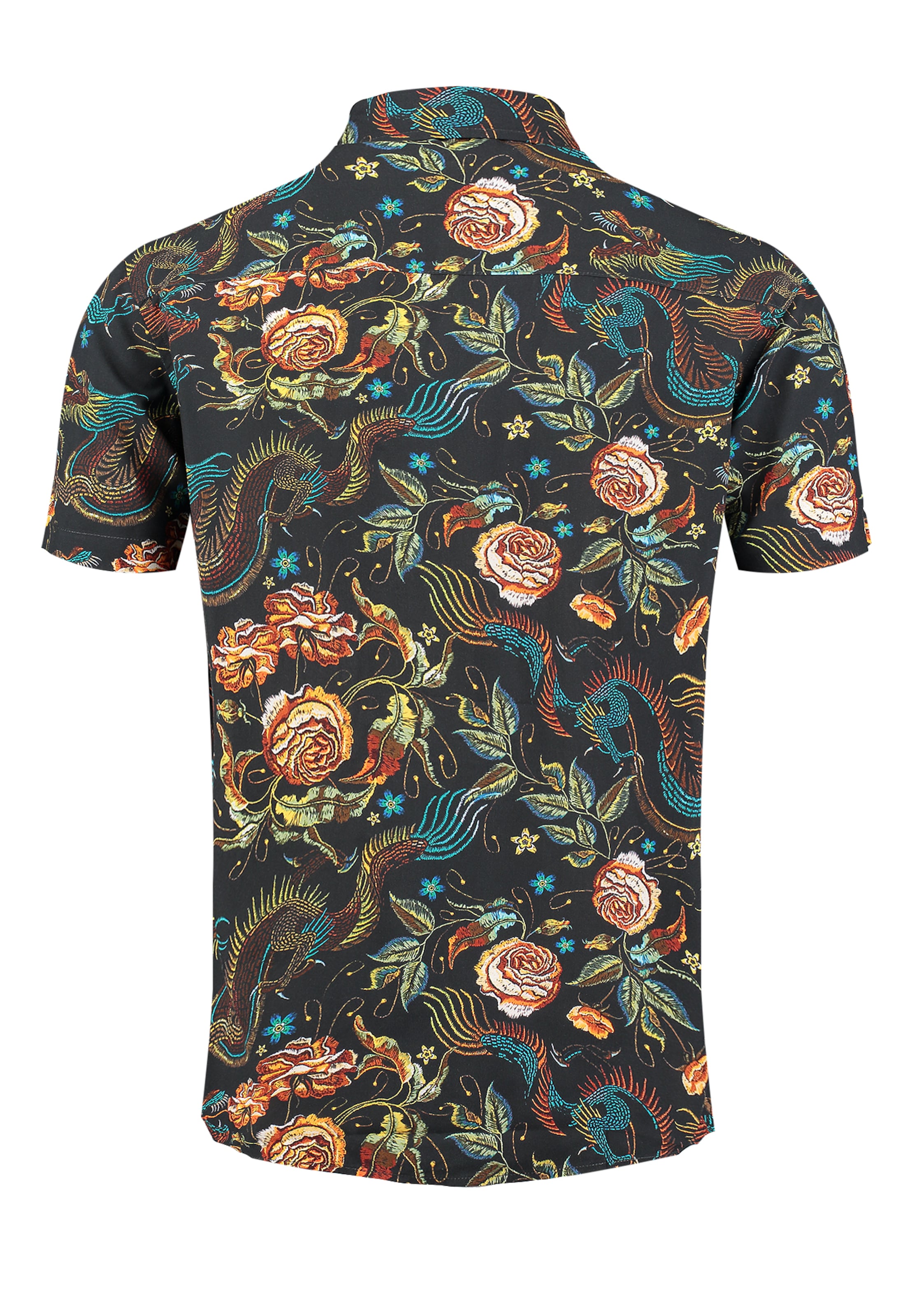 Regular fit Camicia 'KLDRAGON' di Key Largo in nero