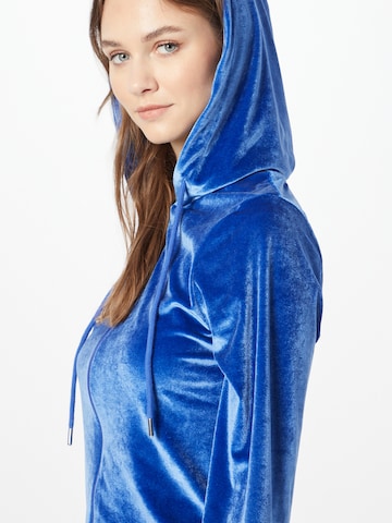 Nasty Gal Zip-Up Hoodie in Blue