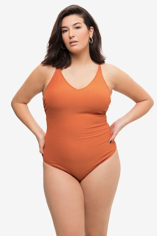 Studio Untold T-shirt Swimsuit in Orange: front