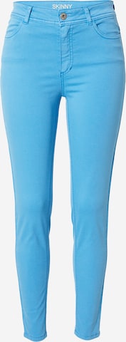 TAIFUN Skinny Jeans in Blauw: voorkant