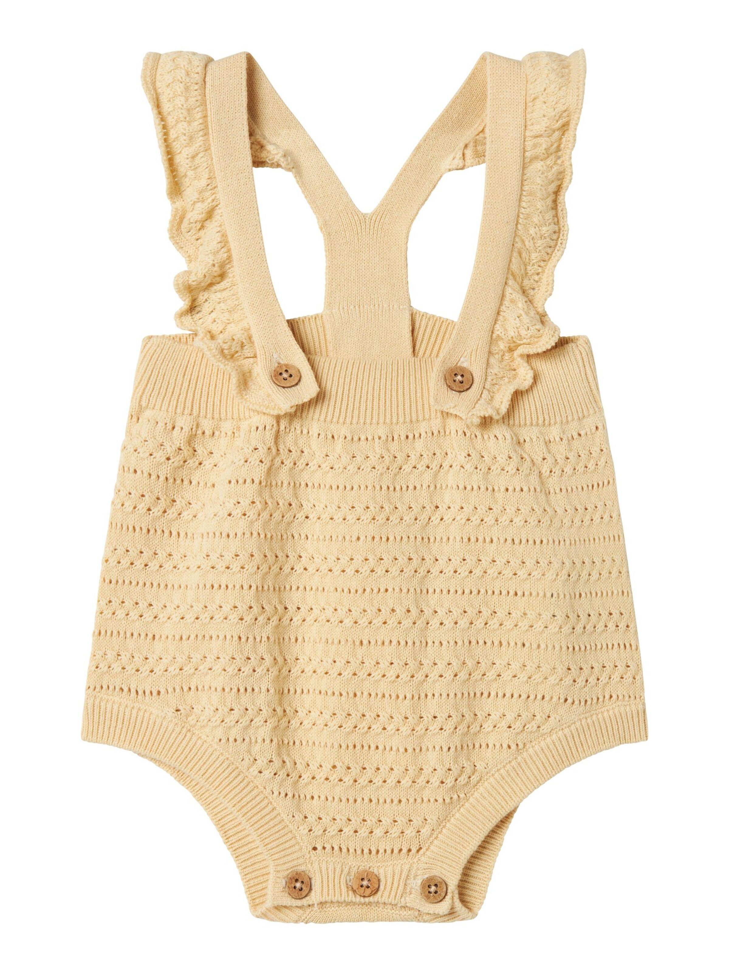 NAME IT Rompertje/body in Beige: voorkant