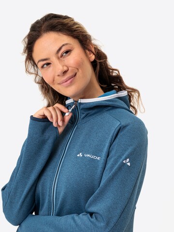 VAUDE Athletic Fleece Jacket in Blue