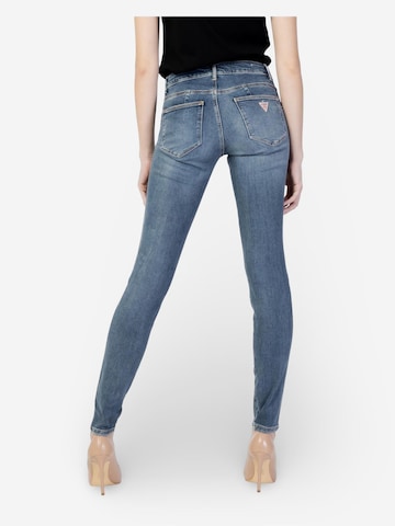 GUESS Skinny Jeans 'CURVE X W2YAJ2D4Q02' in Blauw