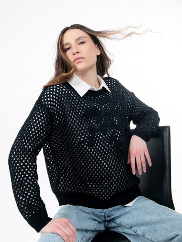 Pull-over Influencer en noir