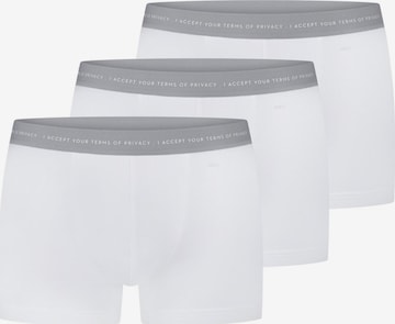 Mey Boxershorts 'RE:THINK' in Weiß: Vorderseite