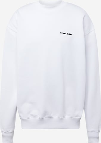 Pegador Sweatshirt in White: front