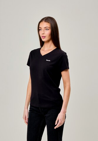 BENCH T-Shirt in Schwarz: Vorderseite