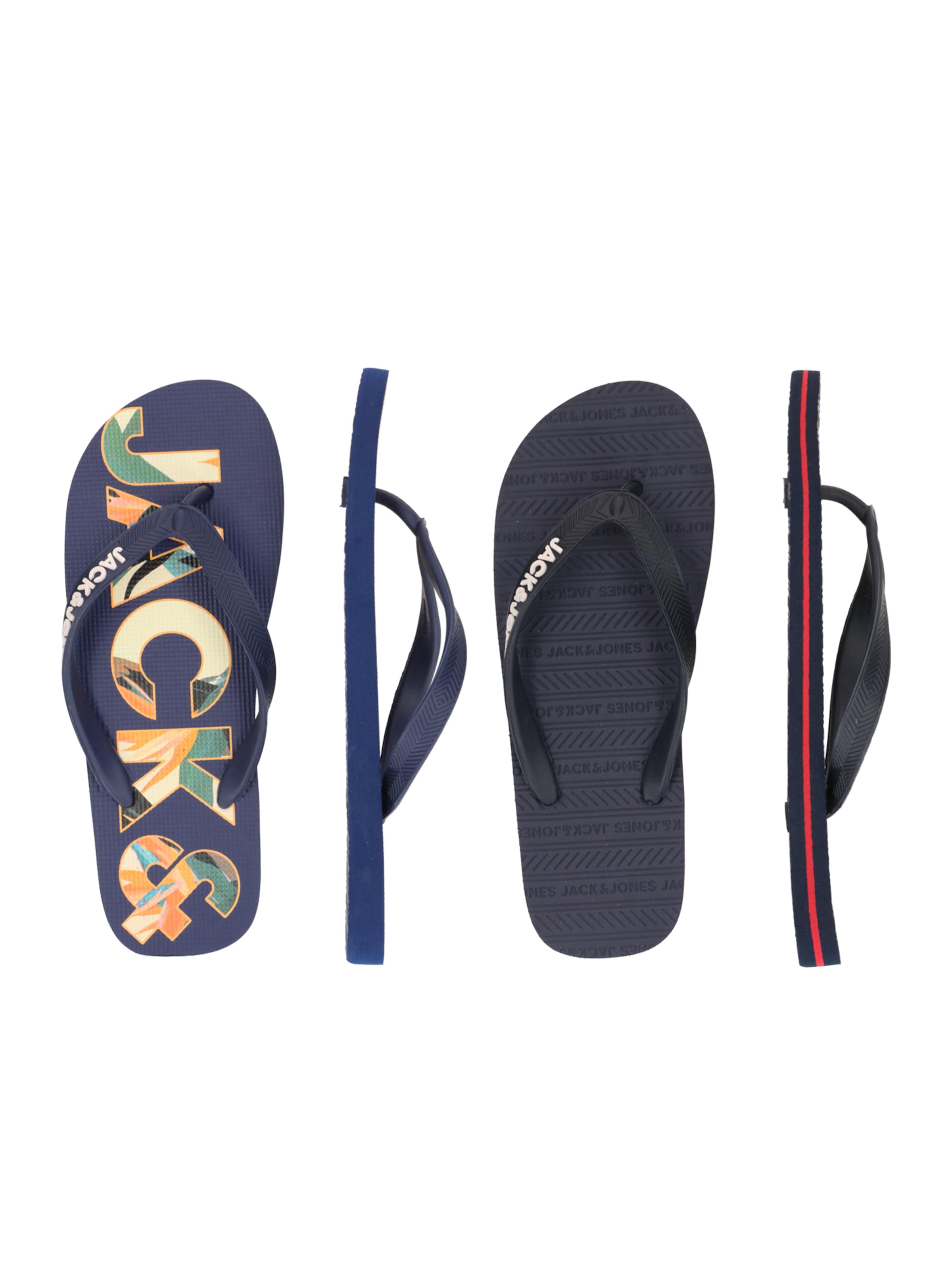 JACK & JONES Σαγιονάρες διχαλωτές σε μπλε