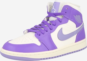 Jordan - Sapatilhas altas 'Air Jordan 1' em roxo: frente