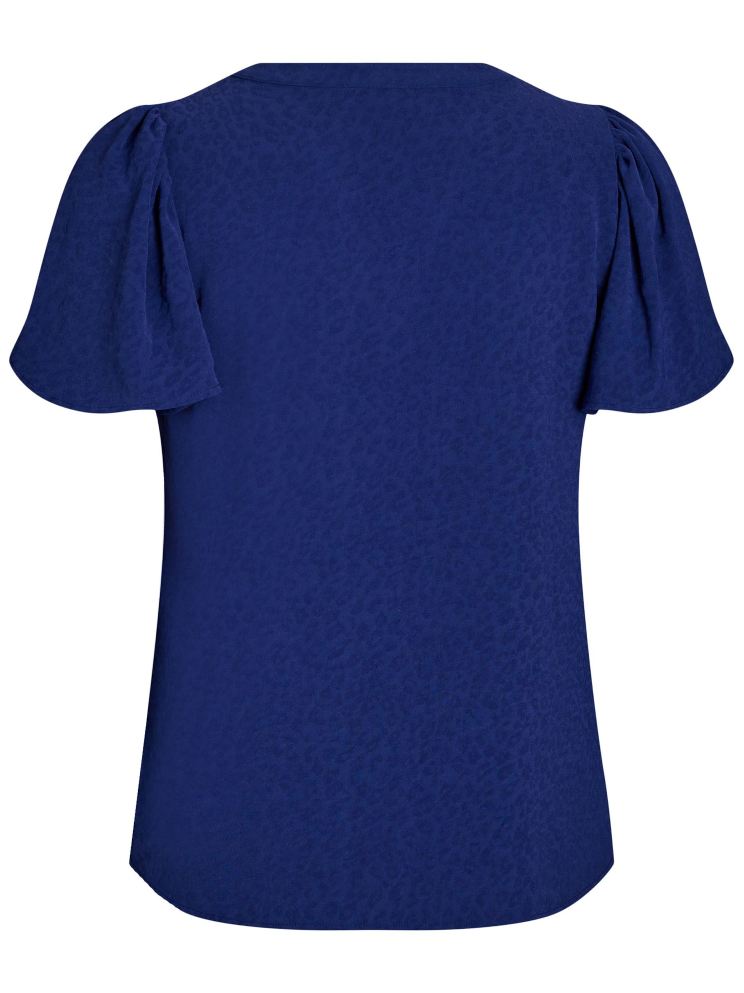 Zizzi Bluse 'CALEMINA' in Blau