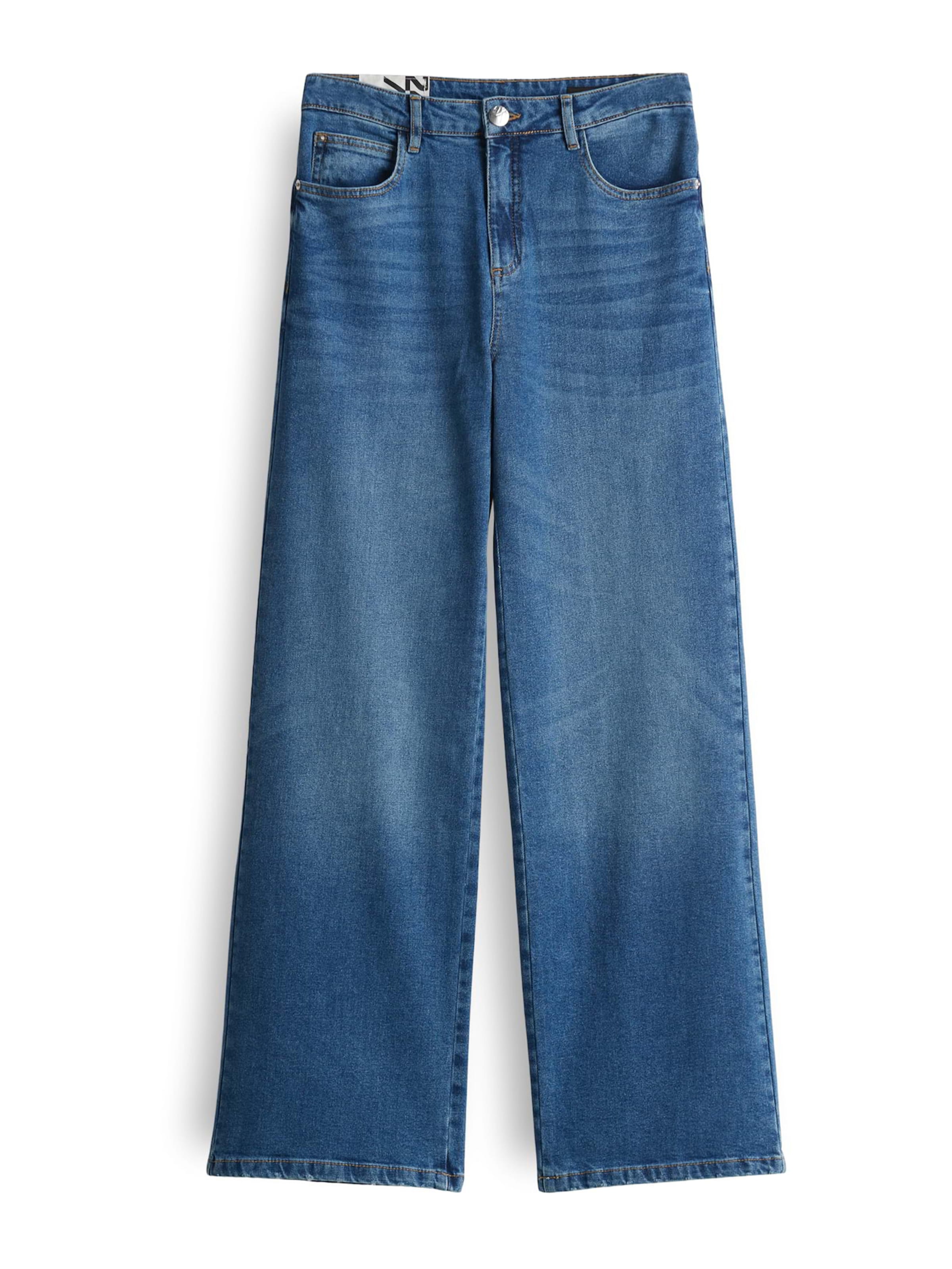 OPUS - Perna larga Calças de ganga 'Mivy' em azul: frente