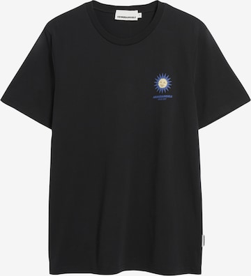 ARMEDANGELS Shirt ' JAAMES COLORED ' in Black: front