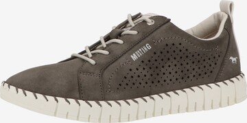 Sneaker bassa di MUSTANG in grigio: frontale