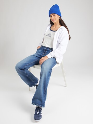 Calvin Klein Jeans Tepláková bunda - Biela