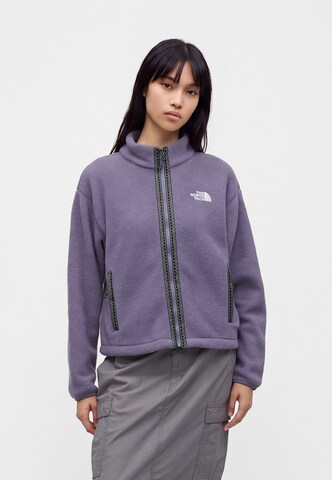 THE NORTH FACE Ζακέτα φλις 'FLEESKI' σε λιλά: μπροστά