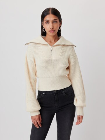 LeGer by Lena Gercke Sweater 'Bettina' in White: front