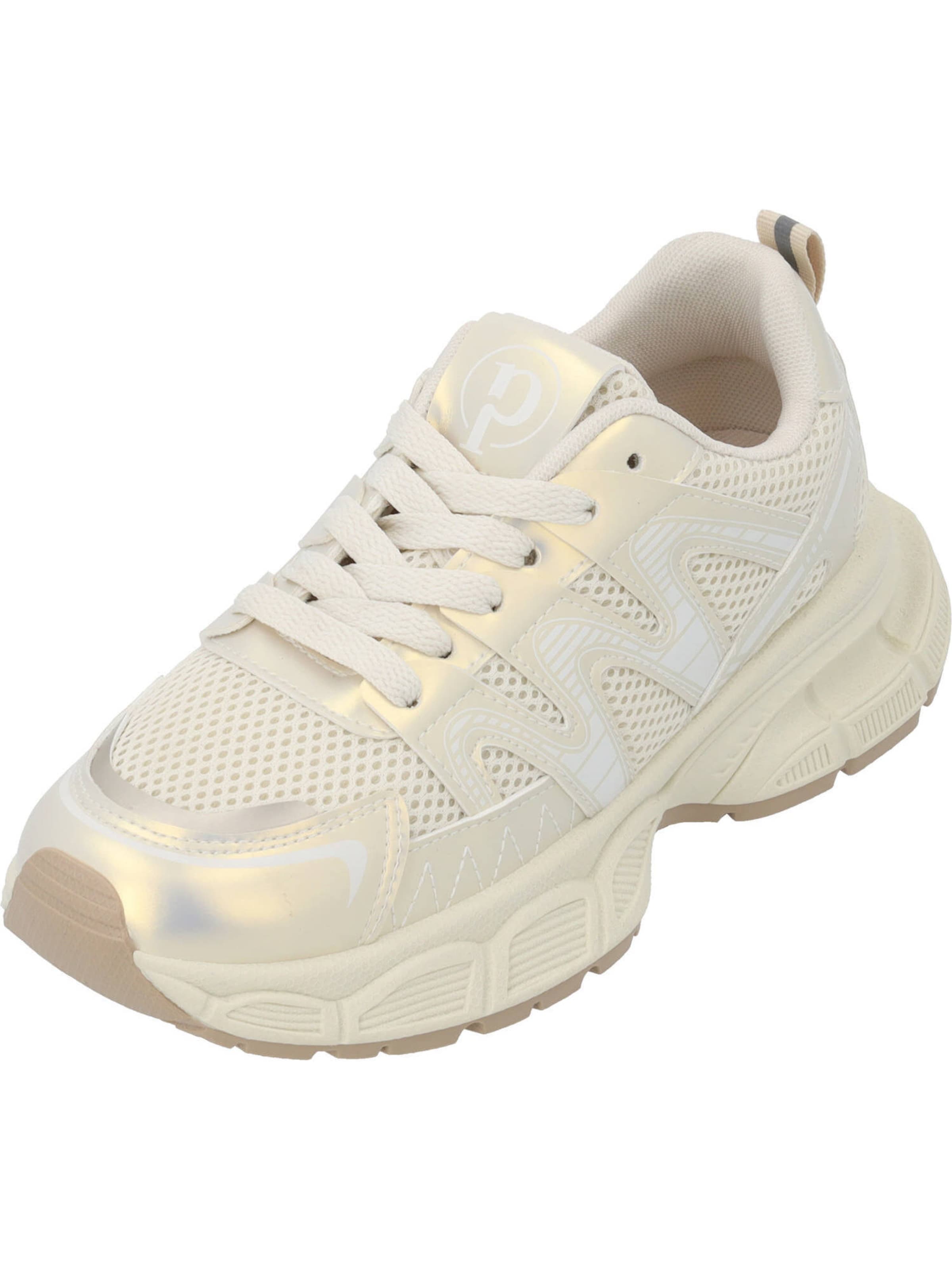 Palado Niske tenisice 'Borgan' u zlatna / prljavo bijela, Pregled proizvoda