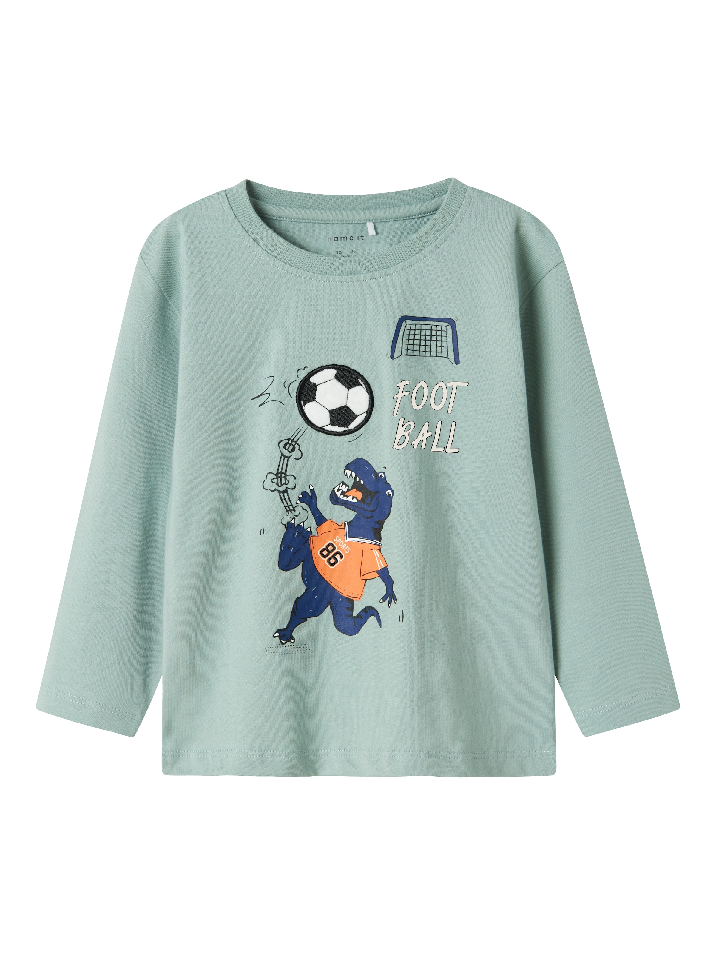 zaļš NAME IT T-Krekls 'NMMNABIR': no priekšpuses