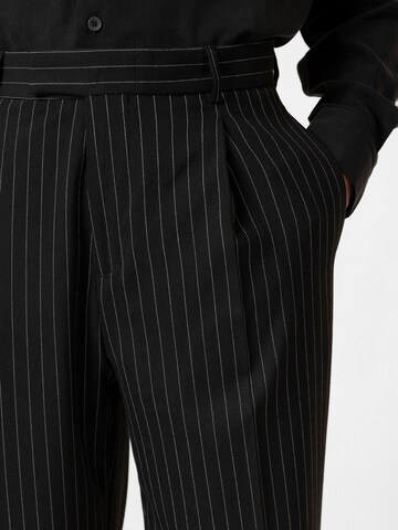 regular Pantaloni con pieghe 'Eurico' di Antioch in nero