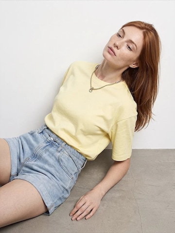 Dilvin Shirt 'T-Shirts' in Yellow