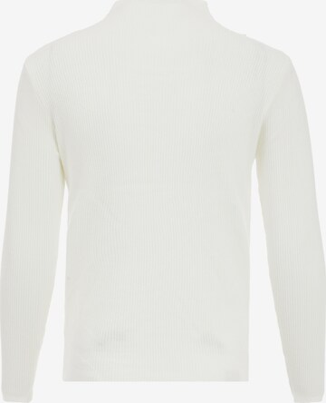 Pull-over nolie en blanc