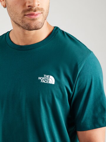THE NORTH FACE Тениска 'SIMPLE DOME' в зелено