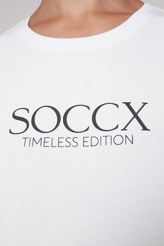 Soccx Tričko – bílá