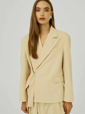 Blazer 'Kamin' NORR en jaune : devant