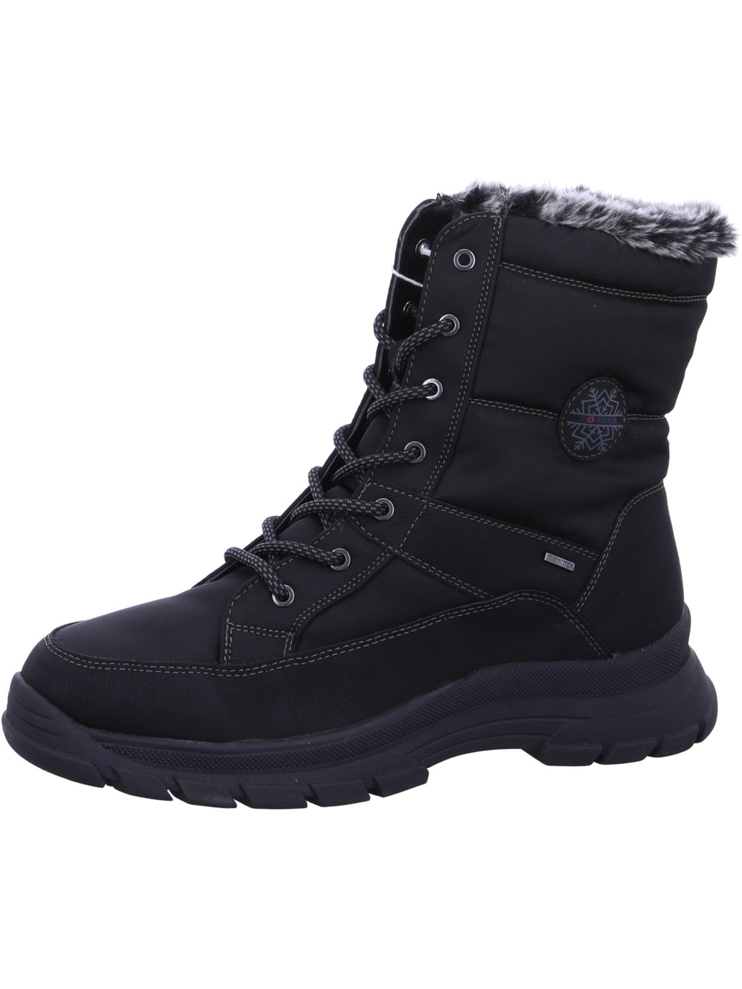 ROMIKA Snow Boots 'Romika Winterstiefel Schwarz' in Black: front