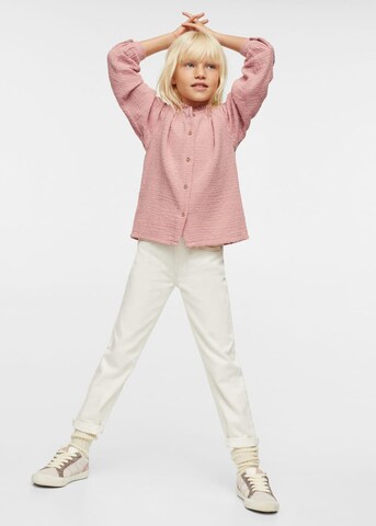 MANGO KIDS Blouse 'Andes' in Pink