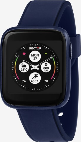 SECTOR Digital Watch in Blue: front