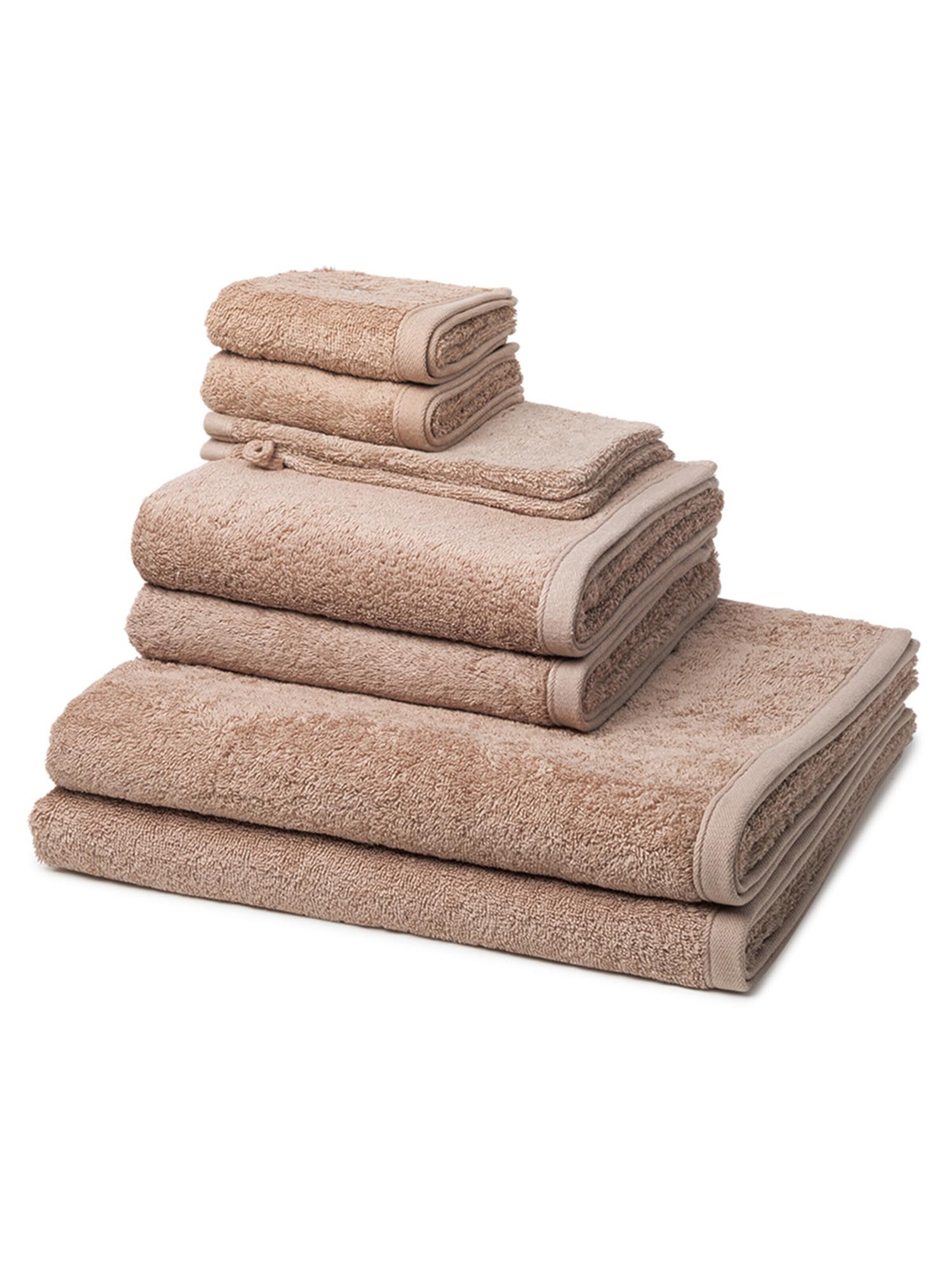 ROSS Towel 'Vita' in Brown: front