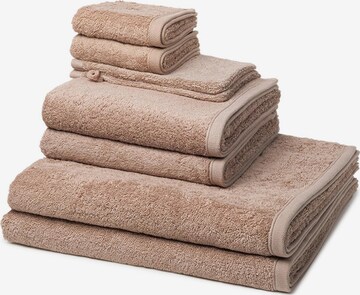ROSS Towel 'Vita' in Brown: front