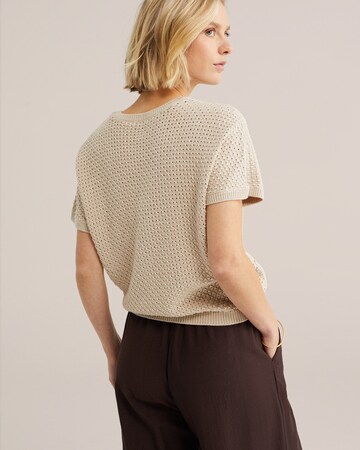 WE Fashion Kardigán - bézs