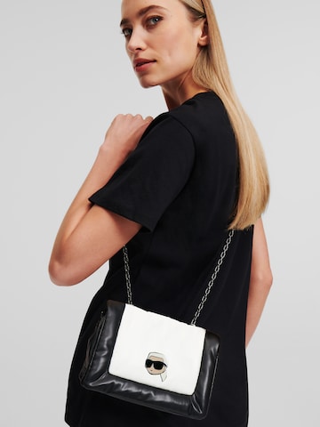 Karl Lagerfeld Crossbody bag in White: front